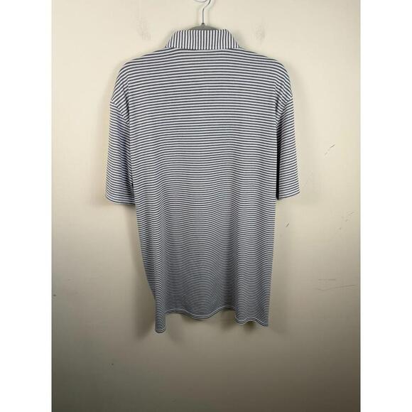 Holderness & Bourne The Maxwell Statue of Liberty Striped Golf Polo XL - Picture 4 of 6